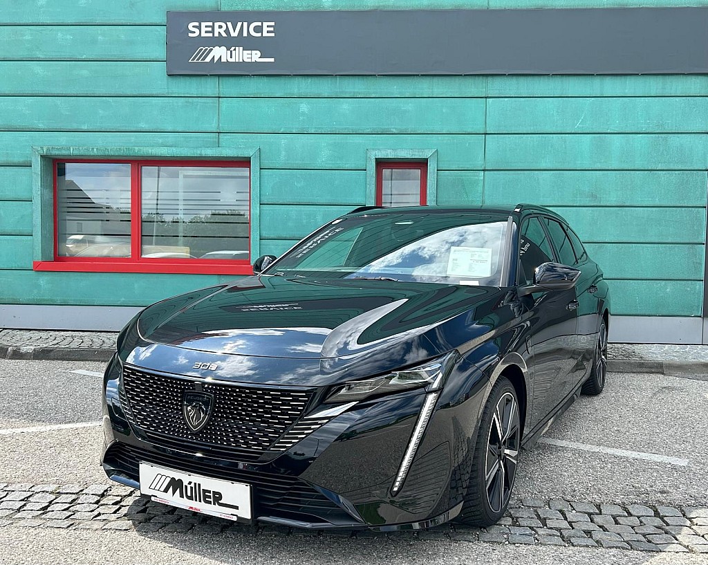 Peugeot 308 SW Hybrid 136 e-DCS6 GT bei  Müller Kraftfahrzeug GmbH in 