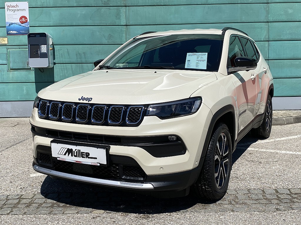 Jeep Compass 1.3 Multiair Limited T4 FWD 6MT bei  Müller Kraftfahrzeug GmbH in 